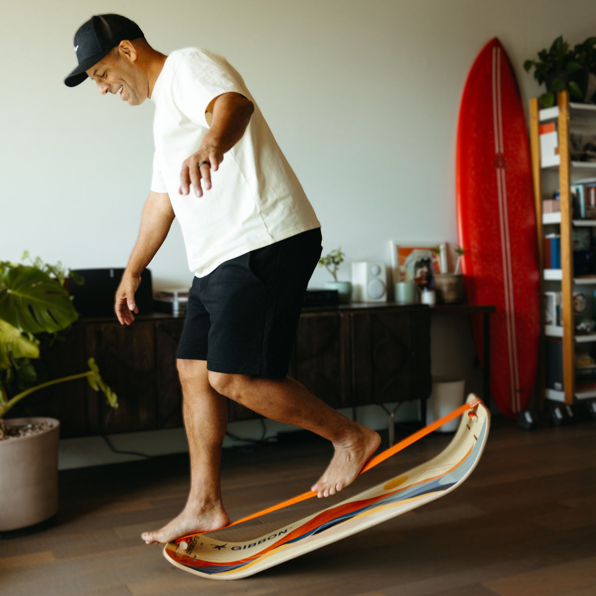 From surf to snow, pros train on the SlackBoard