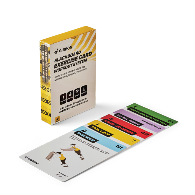 Tarjetas de ejercicios de SlackBoard
