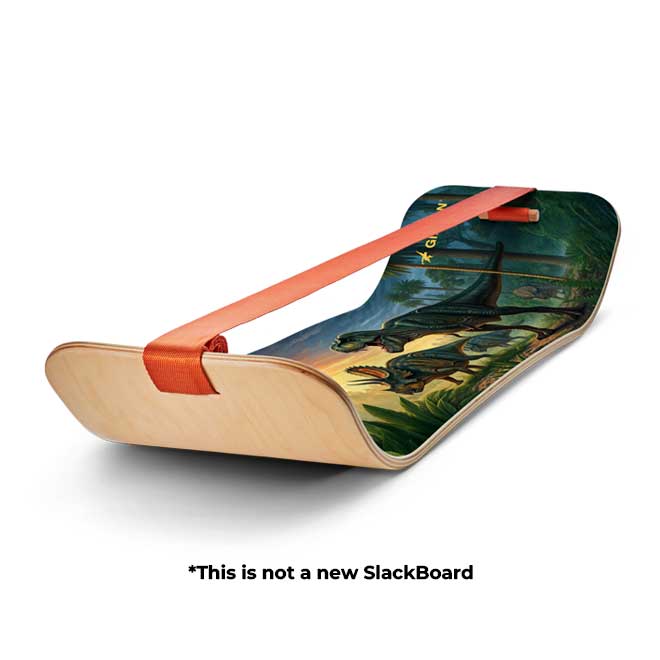 Imperfect dino slackboard 
