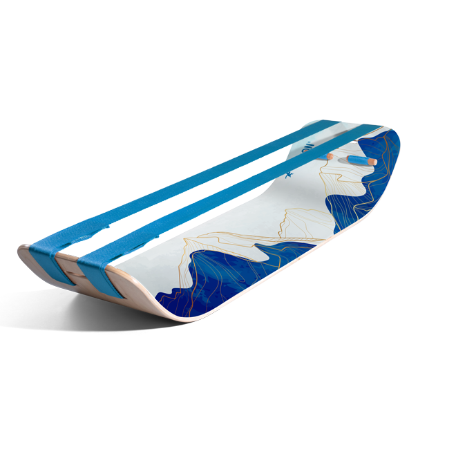 Wooden Mountain SlackBoard Plus on a white background 